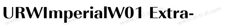 URWImperialW01 Extra字体转换 URWImperialW01 Extra字体转换